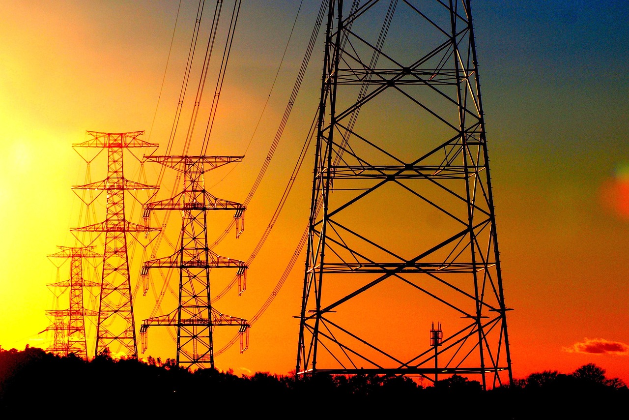 Power Transmission Lines - Electrical Engineering Infrastructure